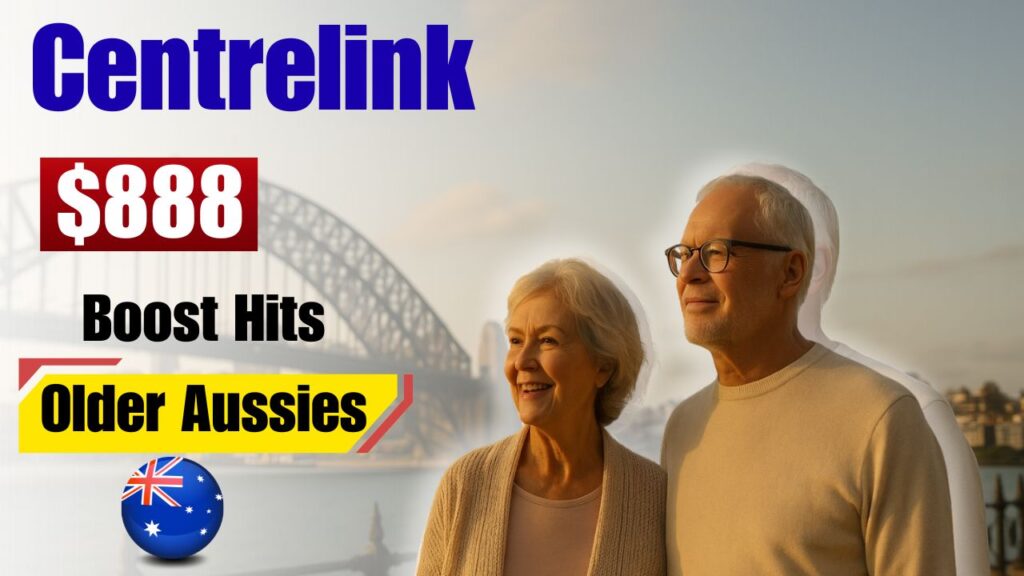 $888 Centrelink Age Pension Boost 2025