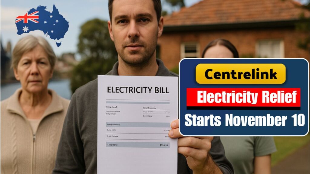 Centrelink Electricity Relief Starts 10 Nov 2025