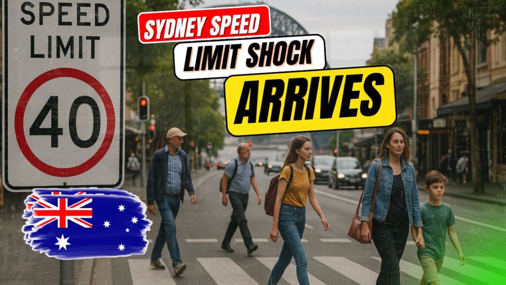 Sydney Speed Limit Shock Arrives!
